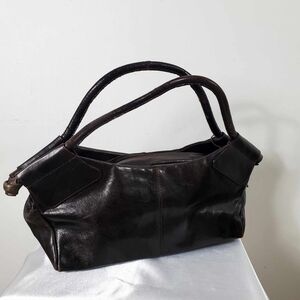 Vintage Y2K Aldo Leather mini Hobo Shoulder Bag Brown